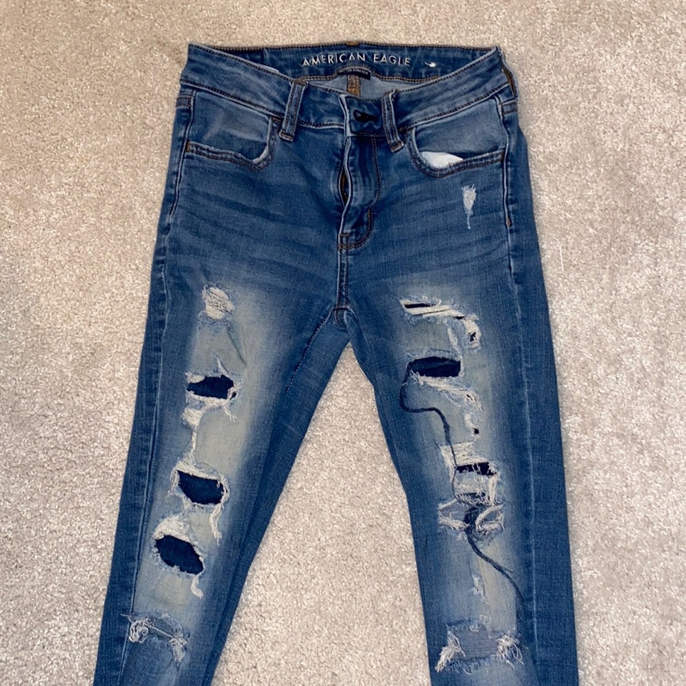 women’s American Eagle jeans, size 1
